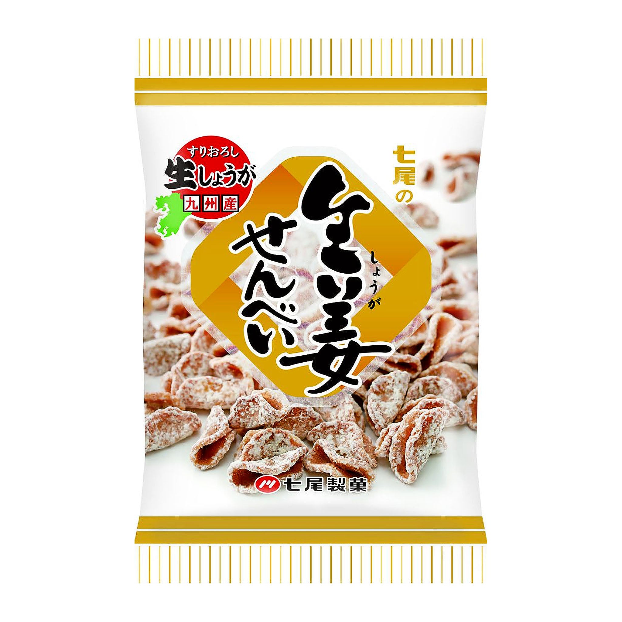 Nanao Seika Ginger Rice Crackers